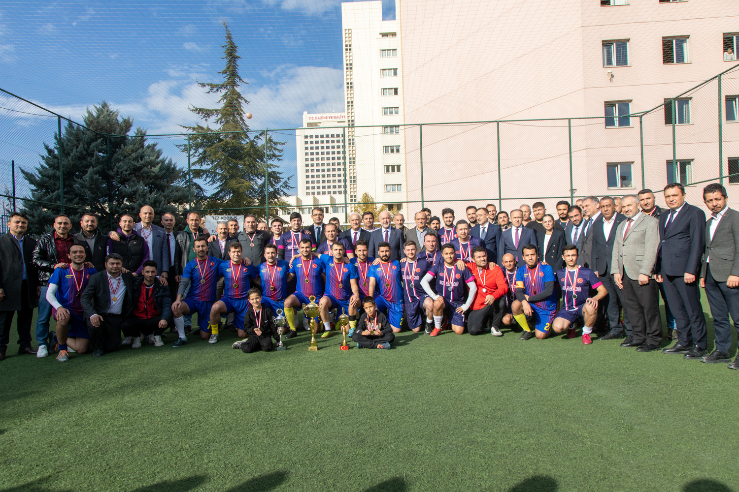 SGK Ligi 2025 Sonbahar Halı Saha Futbol Turnuvası Sona Erdi